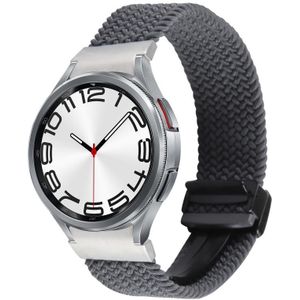 Voor Samsung Galaxy Watch 6/5/4 magnetische vouwgesp nylon geweven horlogeband