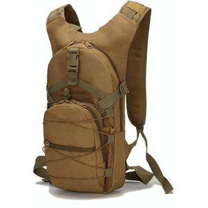 B10 006 Outdoor Waterproof Oxford Cloth Portable Cycling Backpack  Size: Free size(Brown)