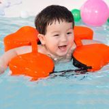 Swimming Ring Free Inflatable Children Armpit Ring Arm Ring Swimming Equipment for  0-3 Years Old Babies  Size: 39 x 16 x 10cm(Pink)