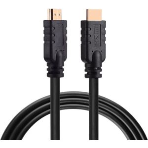 Super Speed Full HD 4K x 2K 30AWG HDMI 2.0 Cable with Ethernet Advanced Digital Audio / Video Cable Computer Connected TV 19 +1 Tin-plated Copper Version  Length: 1m