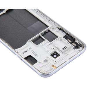 Battery Back Cover + Middle Frame Bezel for Galaxy J3 (2016) / J320 (Double card version)(Black)