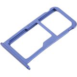 For Huawei P10 SIM Card Tray & SIM / Micro SD Card Tray(Blue)