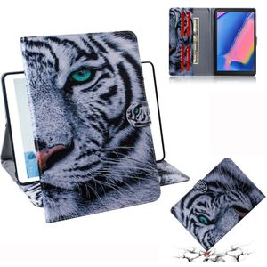 Tiger Pattern Horizontal Flip Leather Case for Galaxy Tab A 8 (2019) / P200 / P205  with Holder & Card Slot & Wallet