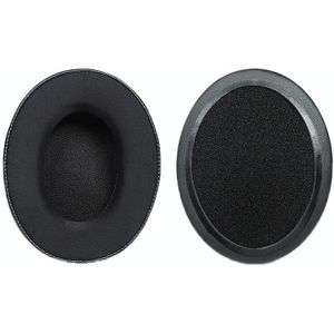 1 paar headset oorbeschermers voor Kingston Hyperx Cloud II / Silver / Alpha / Flight / Stinger  Color: Black Ice-Skinned