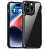 Voor iPhone 15 Pro iPAKY YJ-serie transparant PC+TPU telefoonhoesje