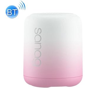Sanag X6S Outdoor draagbare mini-gradiënt Bluetooth-luidspreker (wit roze)
