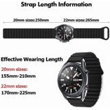 For Xiaomi Haylou RT / RT2 / GST / GS / RS3 Universal Reverse Buckle Magnetic Silicone Watch Band(Red)