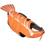 Dog Supplies Pet Swimwear Life Jackets  Size: S(JSY01 Orange)
