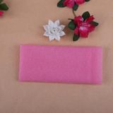 2 PCS Long Nylon Mesh Bath Shower Body Washing Clean Exfoliate Puff Scrubbing Towel Cloth Scrubbers Body Face Wash Cleaning Towel(Pink)