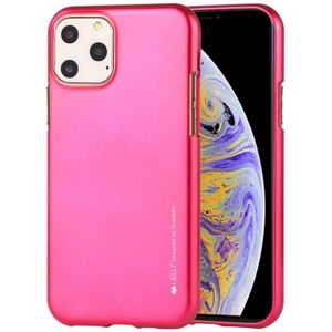 GOOSPERY i-JELLY TPU Shockproof and Scratch Case for iPhone 11 Pro Max(Rose Red)
