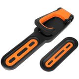 BG-R16 Fietsvouwbare Muur Beweegbare Haak Fiets Mountain Bike Display Rack Parking Rack (Black Orange)