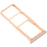 SIM Card Tray + SIM Card Tray + Micro SD Card Tray for Samsung Galaxy M10 SM-M105 (Gold)