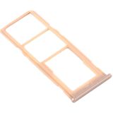 SIM Card Tray + SIM Card Tray + Micro SD Card Tray for Samsung Galaxy M10 SM-M105 (Gold)