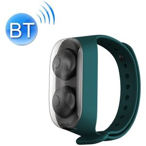 Remax TWS-15 Bluetooth 5.0 Portable Wristband Style True Wireless Stereo Earphone(Green)