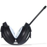 HRD-308S Portable FM Campus Radio Receiver Headset(Black)