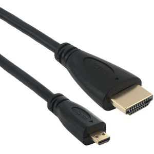 Full 1080P Video HDMI to Micro HDMI Cable for GoPro HERO 4 / 3+ / 3 / 2 / 1 / SJ4000  Length: 1.5m