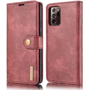 For Samsung Galaxy Note20 Ultra DG.MING Crazy Horse Texture Flip Detachable Magnetic Leather Case with Holder & Card Slots & Wallet(Red)