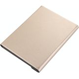 A11 Bluetooth 3.0 Ultra-thin ABS Detachable Bluetooth Keyboard Leather Case with Holder for iPad Pro 11 inch 2021 (Gold)
