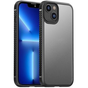 iPAKY Shockproof PC + TPU Protective Phone Case For iPhone 14 Max(Black)