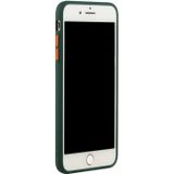 Card Slot Design Shockproof TPU Protective Case For iPhone 8 Plus & 7 Plus(Dark Green)