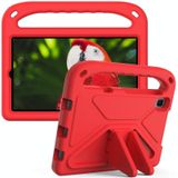 For Huawei MediaPad M6 8.4 Handle Portable EVA Shockproof Anti Falling Protective Case with Triangle Holder(Red)