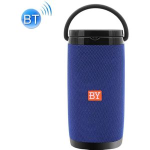 NBY 6650 draagbare multifunctionele Bluetooth Speaker 3D surround stereo geluid  ondersteuning draadloos opladen (blauw)