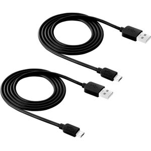 2 PCS HAWEEL 1m High Speed Micro USB to USB Data Sync Charging Cable  Kits  For Galaxy  Huawei  Xiaomi  LG  HTC and other Smart Phones