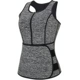 Neopreen Dames Sport Body Shapers Vest Taille Body Shaping Corset  Grootte: M (Gray)