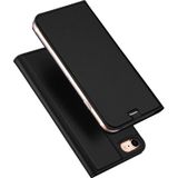 DUX DUCIS Skin Pro Series Horizontal Flip PU + TPU Leather Case for iPhone 8 & 7  with Holder & Card Slots (Black)