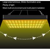 Kleine 81 LED's Quantum Plantengroei Verlichting Outdoor Full Spectrum Planting Lamp (EU Plug)