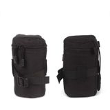 5603 Wear-Resistant Waterproof And Shockproof SLR Camera Lens Bag  Size: M(Black)