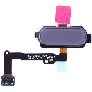 Fingerprint Sensor Flex Cable for Galaxy J7 Duo SM-J720F (Grey)