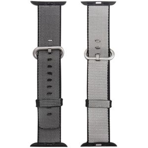 Woven Nylon Watchband for Apple Watch 42mm (Black)