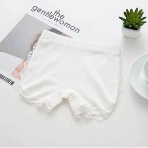 Zomer meisjes veiligheid korte broek kinderen katoenen boxershorts voorkomen geleegde shorts  maat: 100