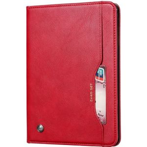 Knead Skin Texture Horizontal Flip Leather Case for Galaxy Tab A 8 2019 P200 / P205  with Photo Frame & Holder & Card Slots & Wallet(Red)
