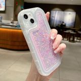 Voor iPhone 11 lichtgevende pailletten glitter epoxy telefoonhoesje