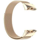 For Garmin Forerunner 45 / 45S / Swim 2 Milanese Replacement Wrist Strap Watchband(Champagne Gold)