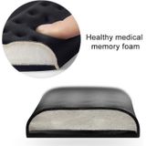 Mechanical Keyboard Wrist Rest Memory Foam Mouse Pad  Size : Single Hand (Black)