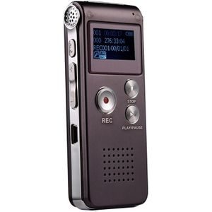 SK-012 8GB Voice Recorder USB Professional Dictaphone Digital Audio With WAV MP3 Player VAR Function Record(Purple)