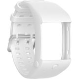 Silicone Sport Wrist Strap for POLAR M600 (White)