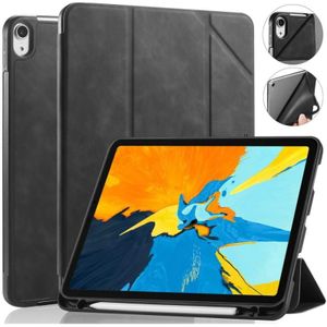 For iPad Pro 11 inch (2018) DG.MING See Series Horizontal Flip Leather Case with Holder & Pen Holder(Black)