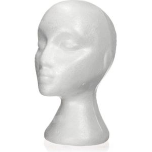 Dummy mannequin head Female Foam Exhibitor for cap  headphones  hair accessories and wigs Woman Mannequin Foam