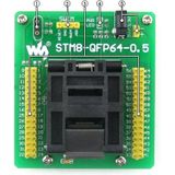 Waveshare STM8-QFP64-0.5  Programmer Adapter