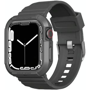 Geïntegreerde horlogeband van koolstofvezel TPU voor Apple Watch 8 41 mm