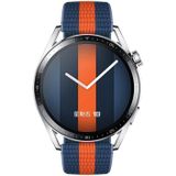 Huawei Watch GT 3 Smart Horloge 46mm Gevlochten Polsband  1.43 Inch Amoled Scherm  Ondersteuning Hartslag Monitoring / GPS / 14-Days Battery Life / NFC