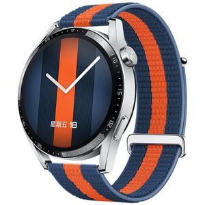 Huawei Watch GT 3 Smart Horloge 46mm Gevlochten Polsband  1.43 Inch Amoled Scherm  Ondersteuning Hartslag Monitoring / GPS / 14-Days Battery Life / NFC