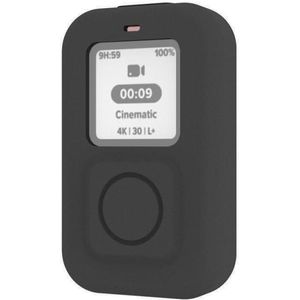PULUZ SILICONE Beschermhoes voor GoPro Hero10 Black Wifi Remote (Zwart)