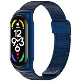 Voor Xiaomi Mi Band 7/7 NFC Mijobs CS Milan Buckle Metal Watch Band (Blue)