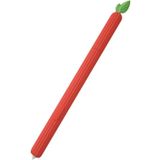 Fruit- en fruitvorm Stylus Siliconen Beschermingskast voor Samsung Galaxy Tab S6 (kleine aardbei)