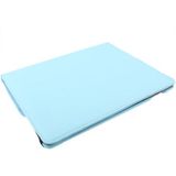 360 Degree Rotatable PU Leather Case with Sleep / Wake-up Function & Holder for New iPad (iPad 3) / iPad 2  Baby Blue